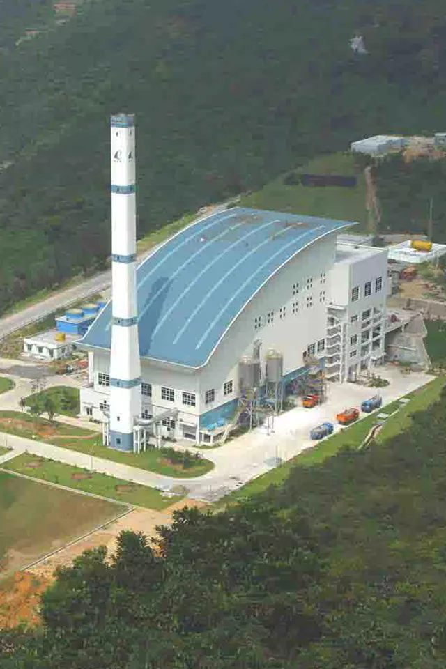 垃圾填埋气发电及污水和污泥处理